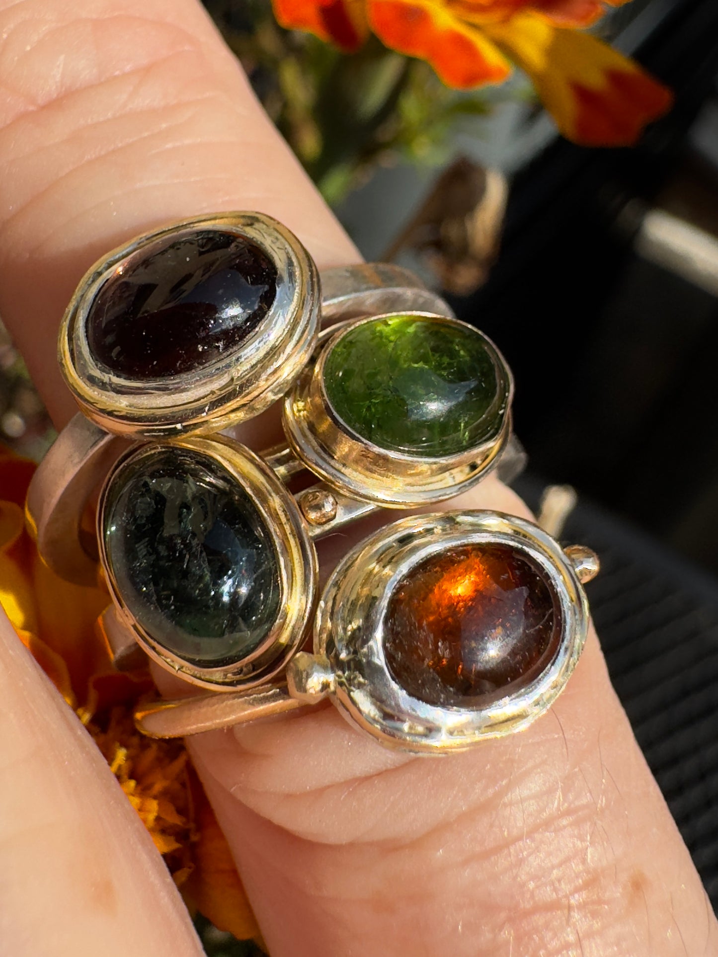 Tourmaline Rings